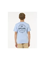 Dětské tričko RIP CURL STAPLE TEE – BOY, modré Dětské tričko RIP CURL STAPLE TEE – BOY, modré