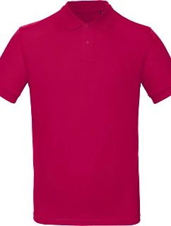 B&C Inspire Polo /men_° Pánské piqué polo z bio bavlny 01.0430 sorbet
