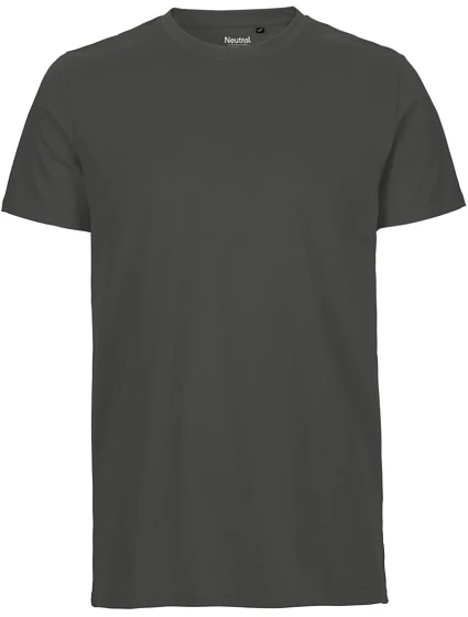 Neutral O 61001 Pánské tričko z bio bavlny 77.6101 charcoal Neutral O 61001 Pánské tričko z bio bavlny 77.6101 charcoal