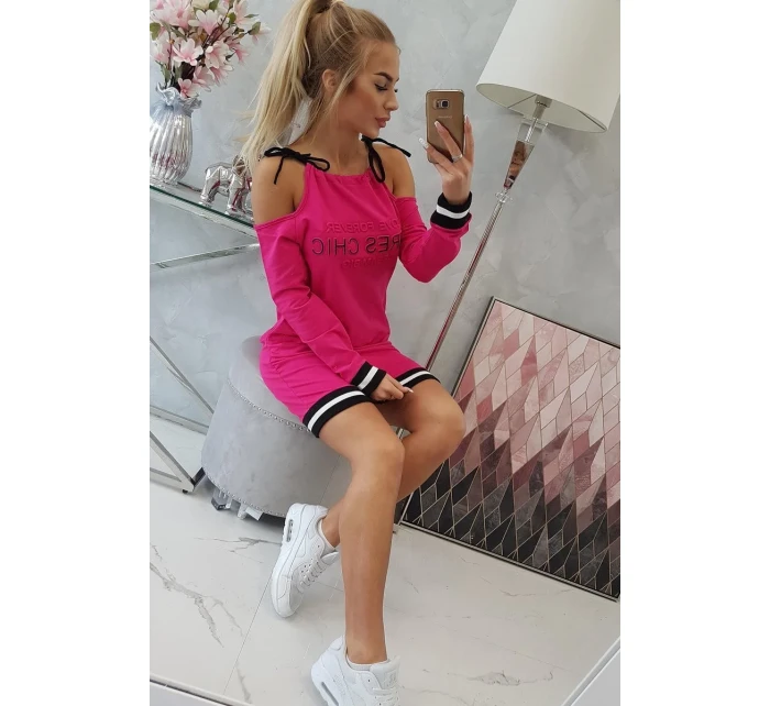 Tres Chic fuchsiové šaty Tres Chic fuchsiové šaty