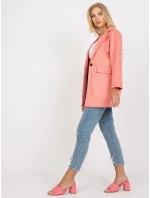 Dámské sako DHJ MA 15286 broskvové