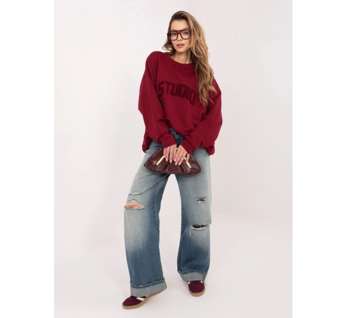 Mikina RV BL A1182.46 maroon Mikina RV BL A1182.46 maroon