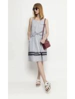 Dámské šaty model 18347051 šedé Deni Cler Milano - Gemini