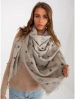 Dámský šátek AT CH 23505 1.55 Šedá vzor - FPrice