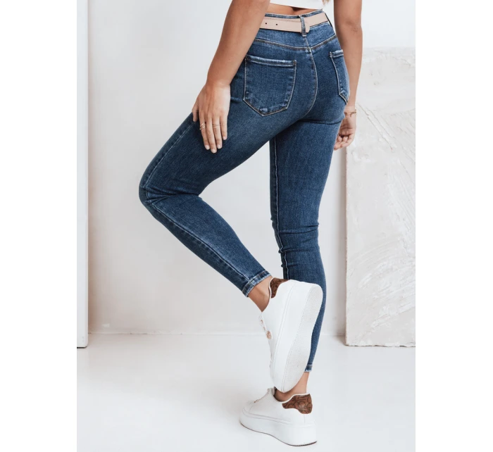 Dámské úzké džíny modré FashionStreet UY2815 Dámské úzké džíny modré FashionStreet UY2815