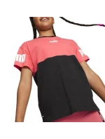 Tričko Puma Power Colorblock Jr 670204 35 Tričko Puma Power Colorblock Jr 670204 35