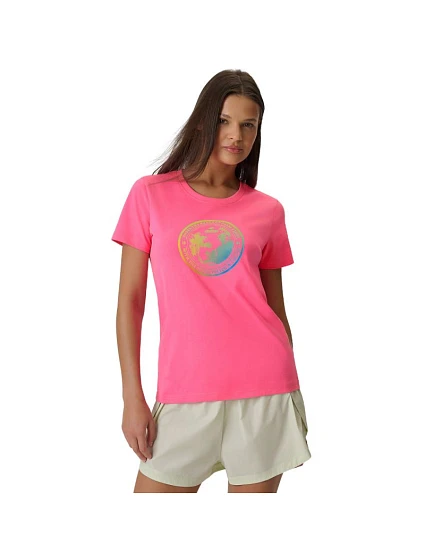 Dámské tričko 4F F2718 fuchsiová 4FWSS26TTSHF2718 55S Dámské tričko 4F F2718 fuchsiová 4FWSS26TTSHF2718 55S
