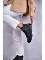 Dámské Tenisky Big Star Vysoké Zateplené Černé model 21595947 - Big Star Shoes