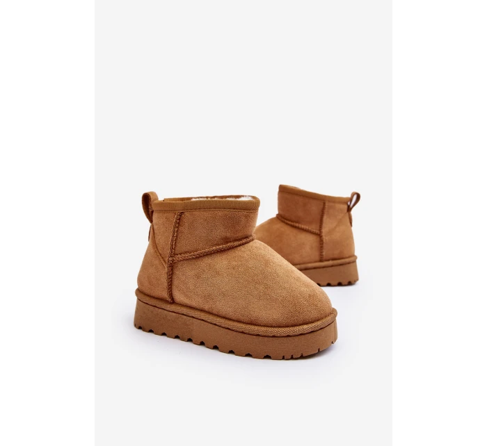 Dětské sněhové boty zateplené Camel Nallita Dětské sněhové boty zateplené Camel Nallita