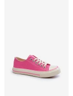 Nízké dámské tenisky Big Star model 21654830 Růžové - Big Star Shoes Nízké dámské tenisky Big Star model 21654830 Růžové - Big Star Shoes