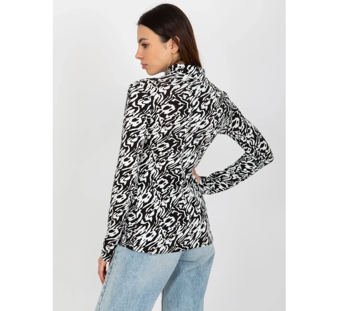 Dámská halenka LK BZ 509197 1.51P bílá a černá - FPrice