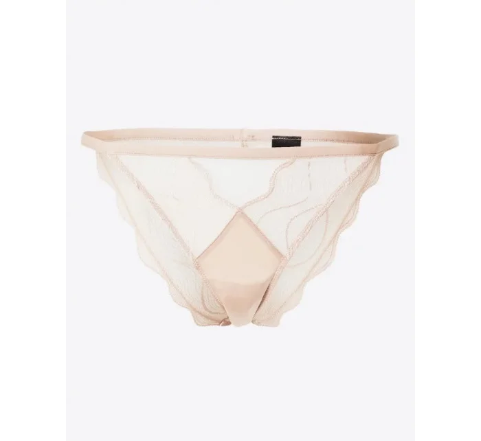 Dámské brazilky QF6949E 7NS béžová - Calvin Klein