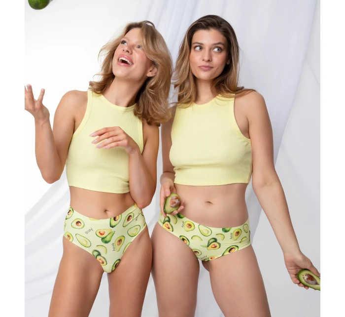 Kalhotky AVOCADO simple maxi žluté - Julimex