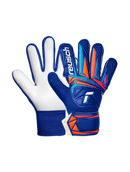 Reusch Attrakt Solid Junior brankářské rukavice modré model 22097009 - Starter Reusch Attrakt Solid Junior brankářské rukavice modré model 22097009 - Starter