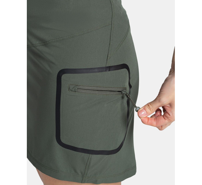 Dámská sportovní sukně ANA-W Tmavě zelená - Kilpi