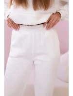 Bavlněná souprava s potiskem ecru Bavlněná souprava s potiskem ecru