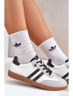 Nízké Tenisky Dámské Bílá-Černá Loredis