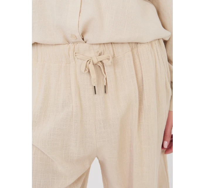 Spodnie IT SP model 22031464 beżowy - FPrice