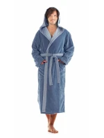 Unisex župan Tampa s kapucí  denim  model 21908464 - Vestis