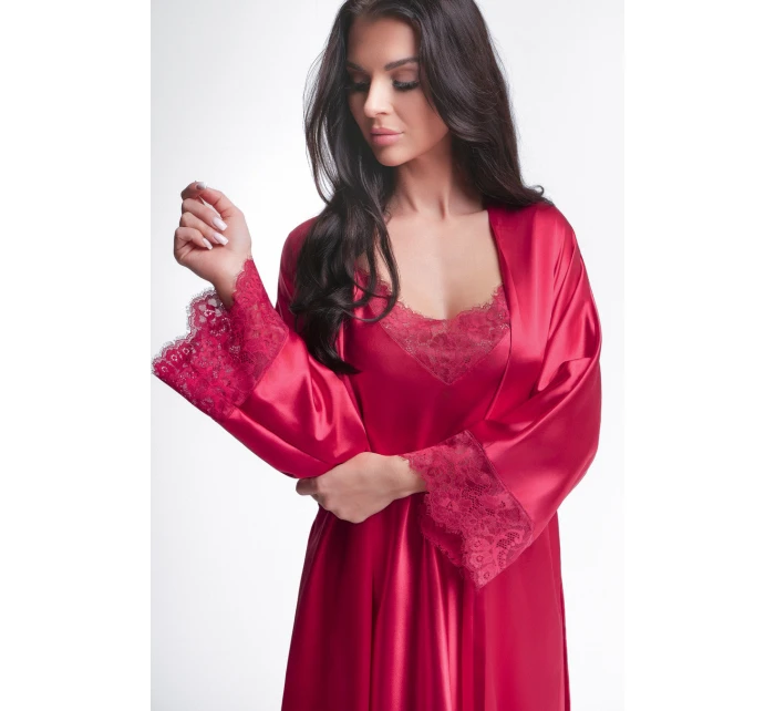 SATÉNOVÝ ŽUPAN 006 RED VELVET