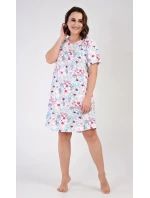 Dámská noční košile s krátkým rukávem model 18316225 - Vienetta