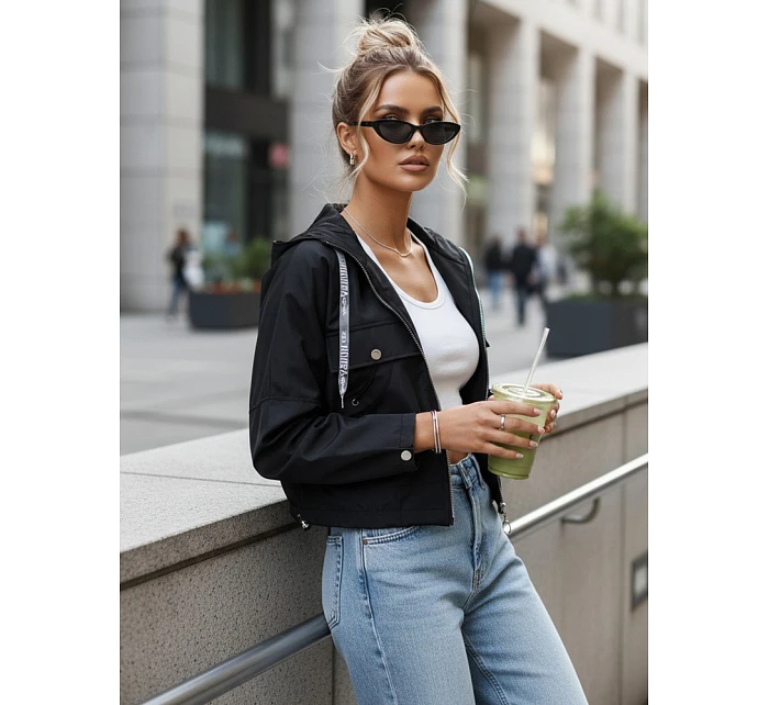 Dámská přechodová bunda FERTI černá FashionStreet TY4304