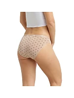 Dámské bavlněné kalhotky 3 ks DIM LES POCKETS COTTON SLIP 3x - DIM - bílá