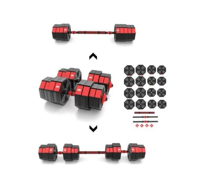 Kompozitní činka HMS SGC40 40 kg + činka Kompozitní činka HMS SGC40 40 kg + činka