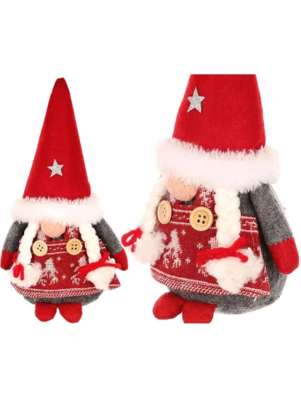 DEKORATIVNÍ TRPASLÍK 20CM DÍVKA