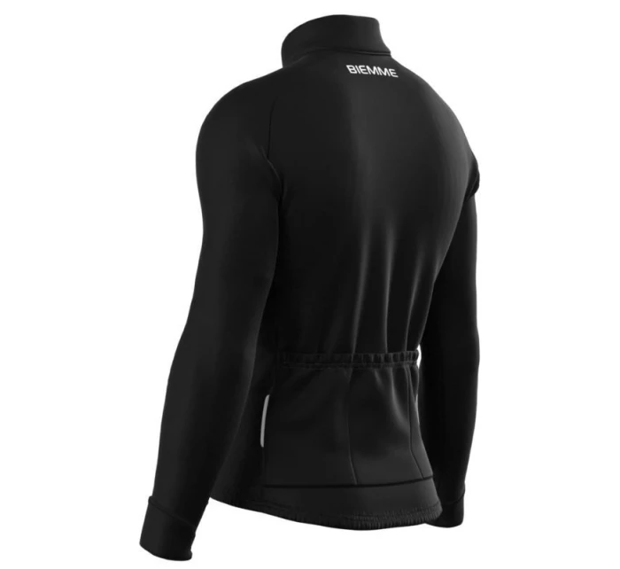 Biemme košile s dlouhým rukávem CALDERONE černá šedá XXL