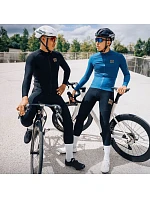 model 22114183 dlouhé fleecové cyklistické kalhoty se šlemi Velikost L černé - Rockbros