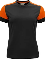 Printer Prime T Women Dámské tričko z těžké bavlny 61.4031 black/orange