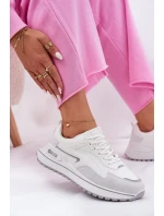 Dámské tenisky Big Star RR274A213 HI-POLY SYSTEM Bílé Dámské tenisky Big Star RR274A213 HI-POLY SYSTEM Bílé