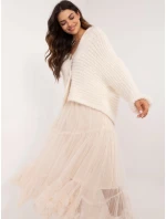 Sukně TW SD BI 883.69 béžová - FPrice