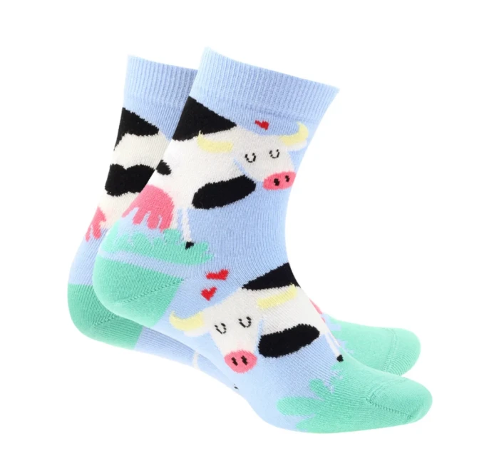 Dámské vzorované ponožky model 6354545 - Wola