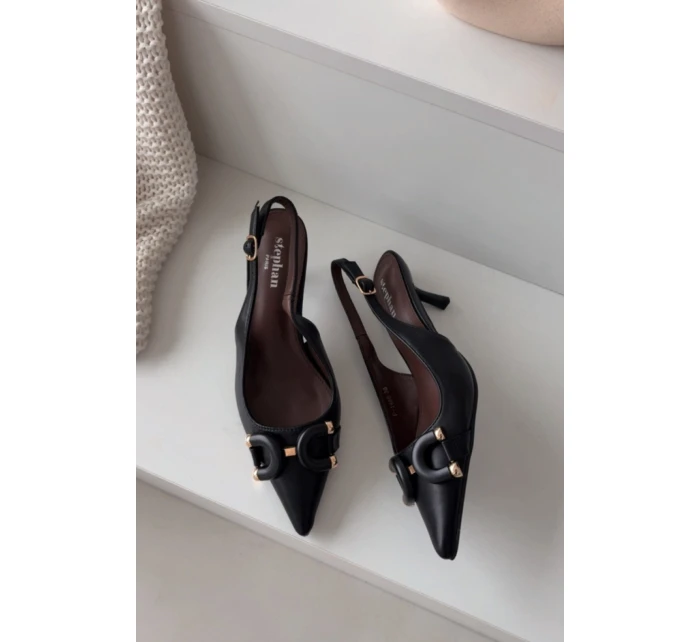 Sandály na podpatku  model 224501 Step in style