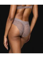 Dámské kalhotky Body Make-Up Illusion Lace Highleg Tai - GRAY - šedé 3091 - TRIUMPH Dámské kalhotky Body Make-Up Illusion Lace Highleg Tai - GRAY - šedé 3091 - TRIUMPH