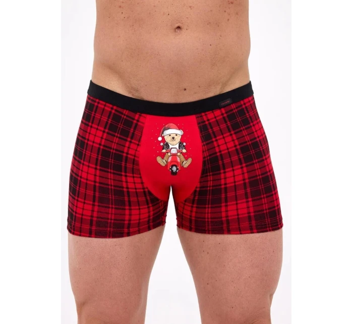 Boxerky model 21475202 Teddy Rider Christmas S2XL - Cornette Boxerky model 21475202 Teddy Rider Christmas S2XL - Cornette