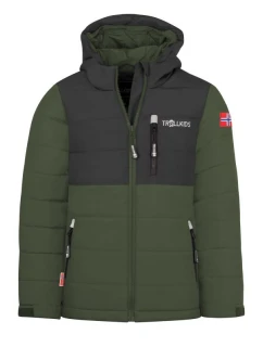 Dětská zimní bunda Trollkids Kids Hemsedal Snow Jacket XT nepromokavá zelená (513-347)
