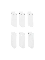 Nike Everyday Cush Crew dětské ponožky 6 párů bílé SX6910 100 Nike Everyday Cush Crew dětské ponožky 6 párů bílé SX6910 100