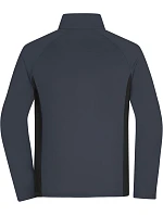 JN Pánská strečová fleecová bunda 02. carbon/black model 22415231 - Daiber JN Pánská strečová fleecová bunda 02. carbon/black model 22415231 - Daiber