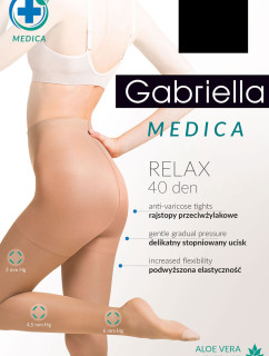 Gabriella Medica Relax 40 DEN Code 111 kolor:nero
