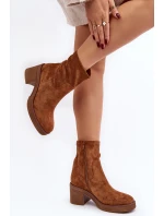 Dámské botky na podpatku Camel Argastis Dámské botky na podpatku Camel Argastis