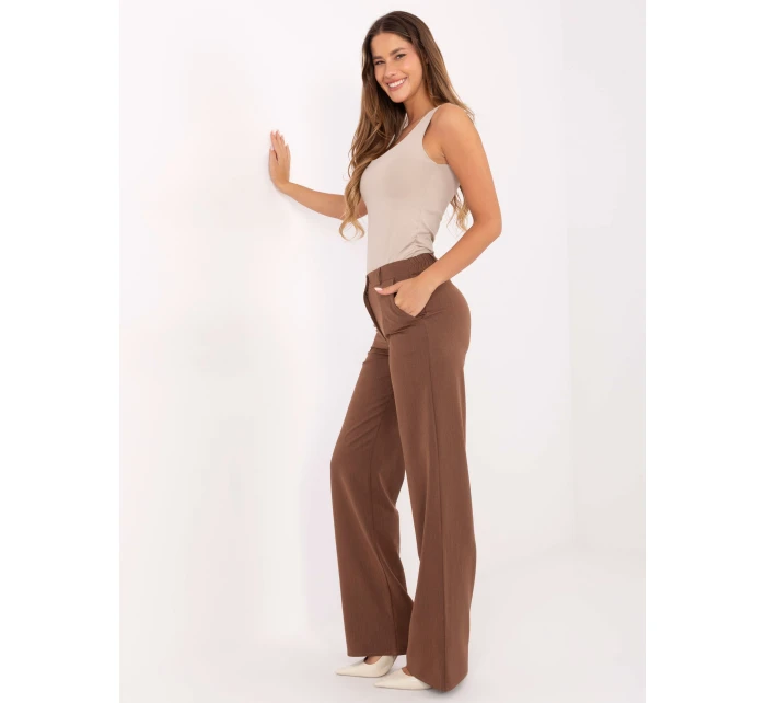 Kalhoty LK SP 510012.01 hnědé Kalhoty LK SP 510012.01 hnědé