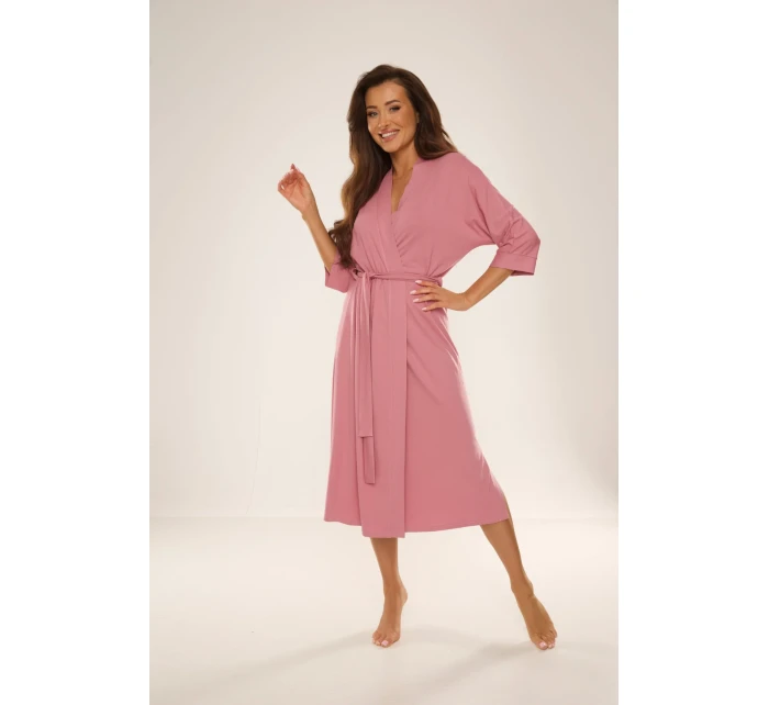 Vízový župan 942 Dirty pink - De Lafense