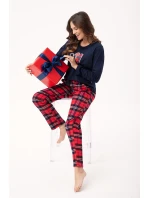 Dámské pyžamo Luna 657 dł/r M-2XL