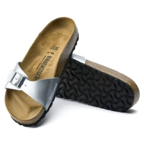 Dámské žabky Madrid Silver regular wide dámské model 20693782 - Birkenstock