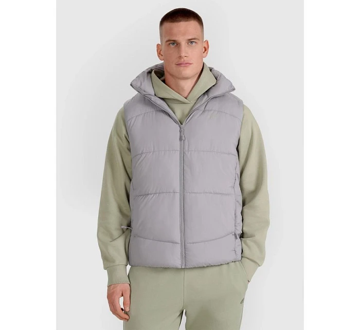 Pánské péřové tričko bez rukávů se syntetickou výplní 4F 4FRAW25TVJAM295-25S