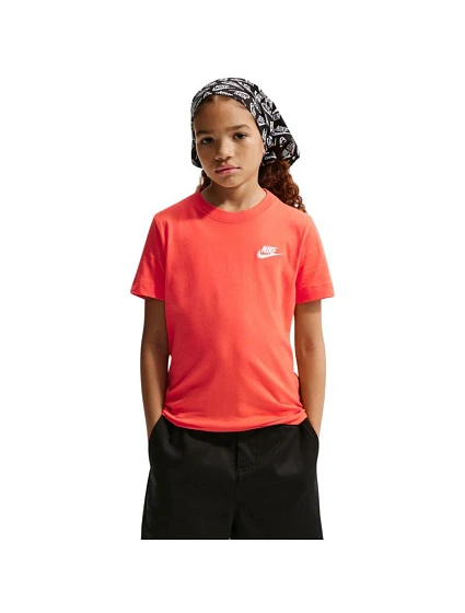 Dětské tričko Nike Sportswear oranžové FZ5177 842 Dětské tričko Nike Sportswear oranžové FZ5177 842