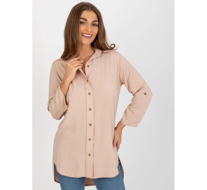 Košile LK KS 509317.84P béžová Košile LK KS 509317.84P béžová